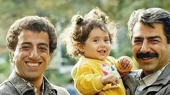 تصویر روز | پریسا اکبرنژاد؛ نوزاد دوست‌داشتنی فیلم «دو نفر و نصفی»