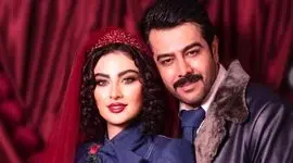 فیلم /چیدمان مجلل خانه عروس خانم مریم مومن بازیگر سریال بانوی عمارت / طراحی با چوب فندقی رنگ در دکوراسیون داخلی خانه 