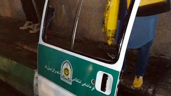 اولین فیلم از تیراندازی پلیس گشت ارشاد تهران هنگام دستگیری 2 زن بدحجاب + عکس
