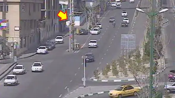 تیر برق حادثه ساز در بزرگراه اشرفی اصفهانی تهران + عکس