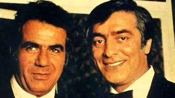 عکس سفر در زمان / تیپ و استایل خاص «فردین و ناصر ملک مطیعی» / دهه 50