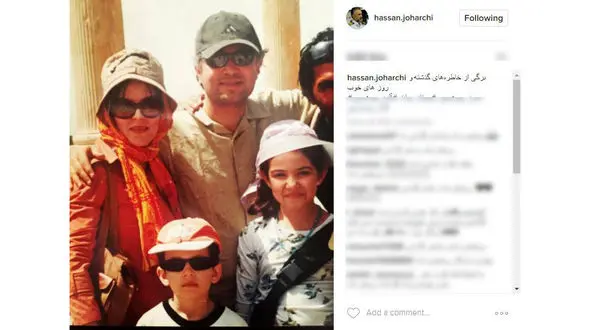 صفحه اینستاگرام مرحوم حسن جوهرچی به روز شد! +عکس