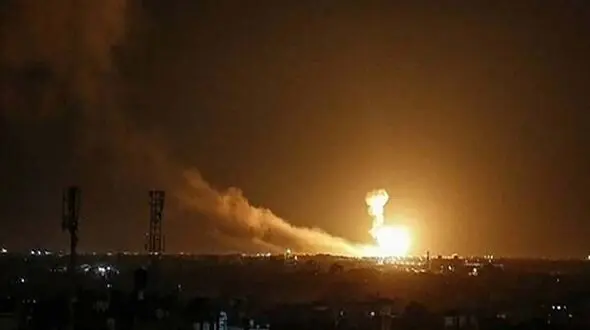 فیلم حریق  دژ رژیم متجاوز آمریکا در اربیل عراق