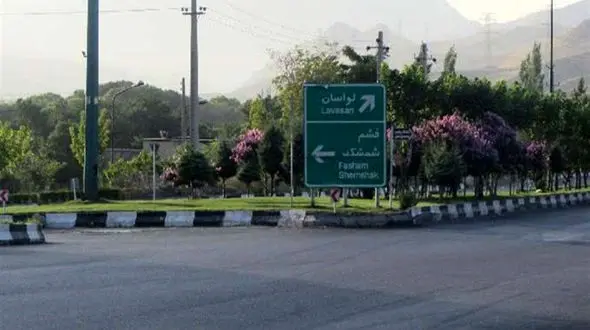 مسدودیت راه های فشم و لواسان در روز طبیعت