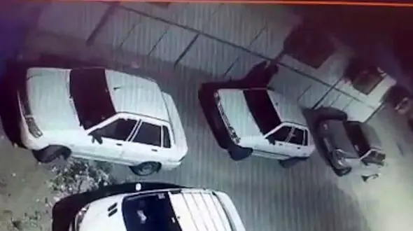 فیلم لحظه سرقت خودرو توسط یک مرد / پلیس آبادان او را می شناخت