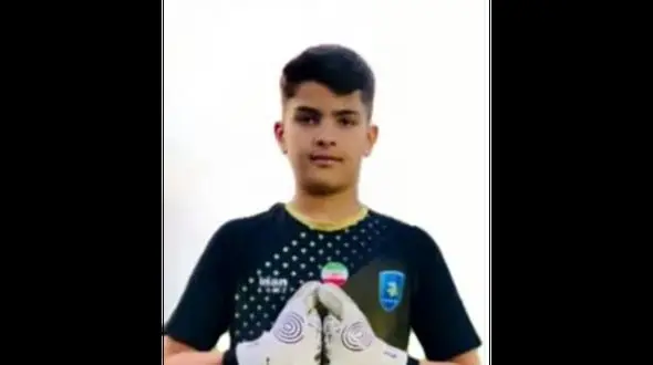 فیلم تلخ از دروازه بان نوجوان فوت شده یک ساعت قبل از حادثه!