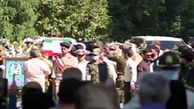 آغاز تشییع پیکر شهید نیروی انتظامی در رامیان