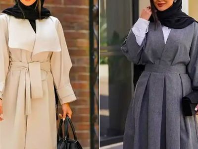 استایل شیک دخترانه با مانتوهای بلند کلوش؛ 15 طرح جدید
