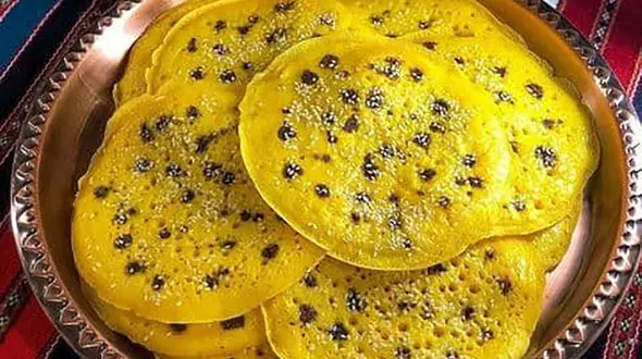 نان شلشلو از نان های جنوب کشور 