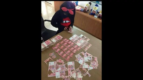 کاردستی لاکچری یک کودک چینی! +عکس