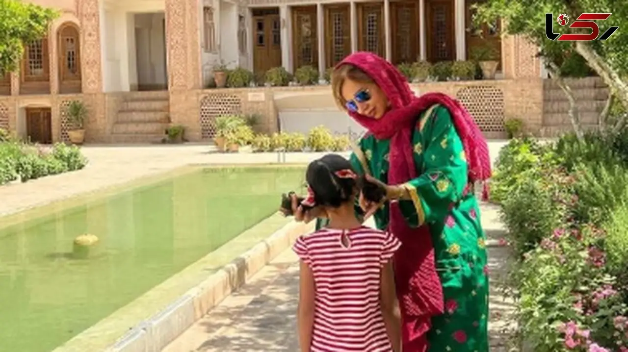 کیک تولد باکلاس و 2 بعدی شانا دختر شبنم قلی خانی برای تولد 8 سالگیش/ مبارکا باشه+ عکس