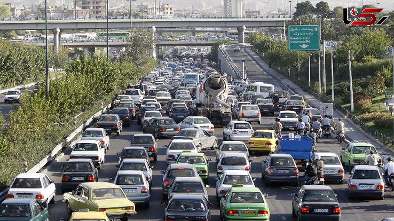 ترافیک صبحگاهی معابر بزرگراهی تهران در اولین روز خرداد ماه ۹۸