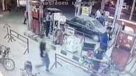 فیلم لحظه انفجار مرگبار پمپ بنزین تاکستان + آمار کشته ها