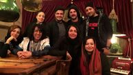دورهمی بازیگران ایرانی در رستوران سنتی زیبا / سهند جاهدی  در کنار مهراوه شریفی نیا، نیلوفر خوش خلق، امین حیایی و...