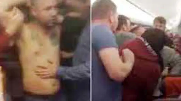 تهدید به انفجار هواپیمای روسی