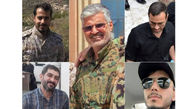  تصاویر ۵ مستشار سپاه پاسداران / در حمله امروز رژیم‌صهیونیستی به شهادت رسیدند