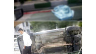 جسد رها شده یک پاکبان ارومیه ای در کنار خیابان+ عکس دلخراش