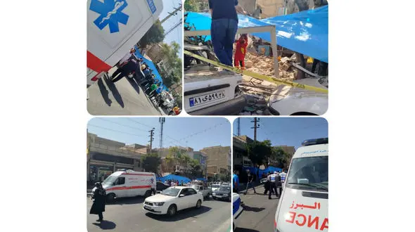 انفجار هولناک مغازه فست فودی  درمحمد شهر  + عکس و جزییات