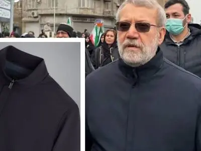 ببینید؛ کاپشن لاریجانی ترند شد