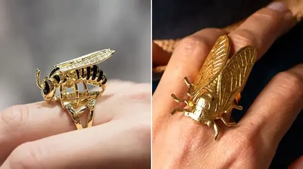 مدل‌ های جدید انگشتر زنبور عسل؛ 15 طراحی شیک و خاص برای خاص‌ پسندها