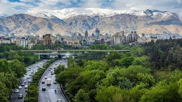   بارش باران هوای تهران را قابل قبول کرد