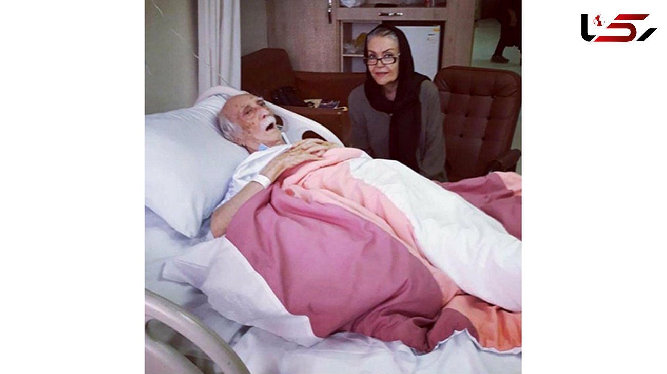 داریوش اسدزاده در بیمارستان بستری شد +عکس