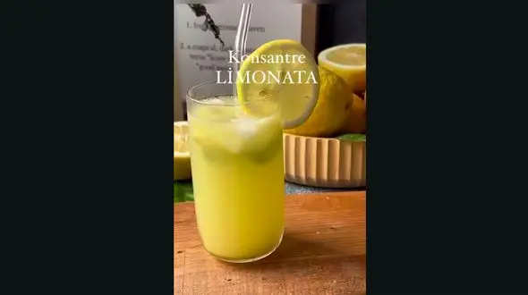 کنسانتره لیموناد خونگی نوشیدنی مطلوب در گرما + فیلم