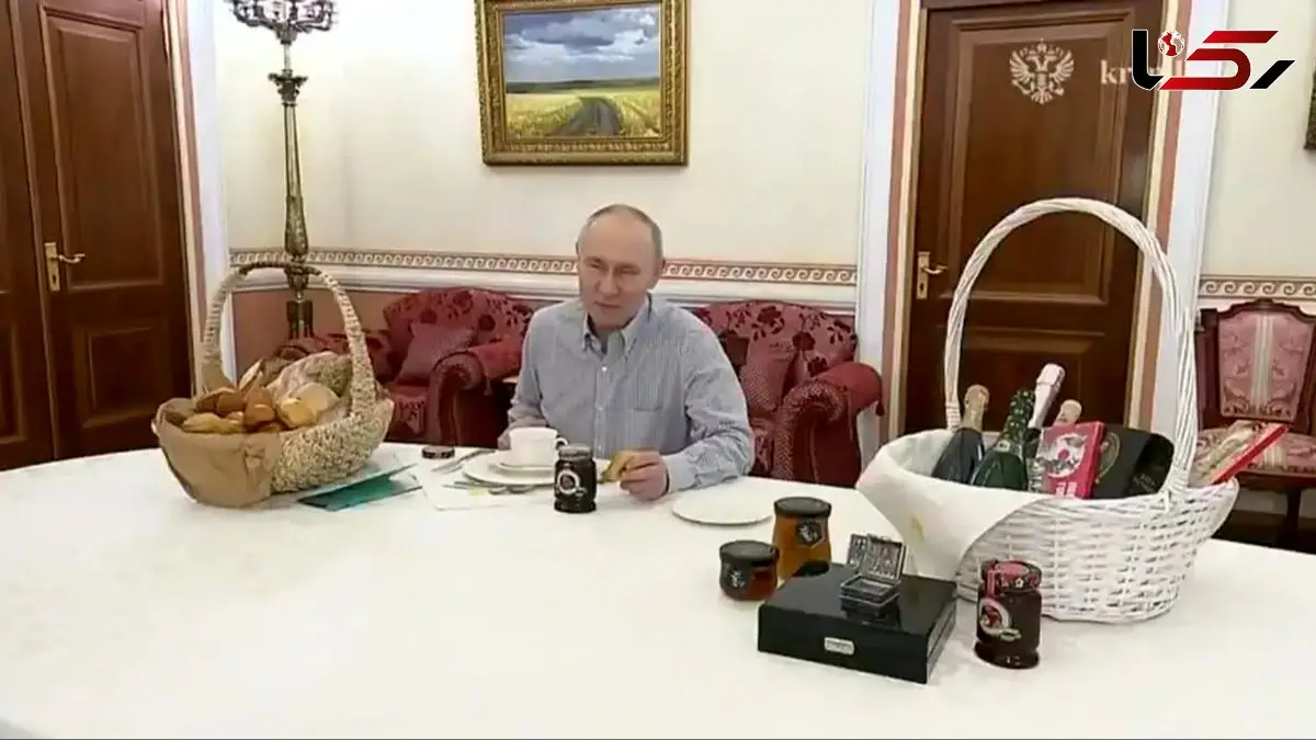 هدیه غیرمنتظره یک فروشگاه به پوتین + فیلم