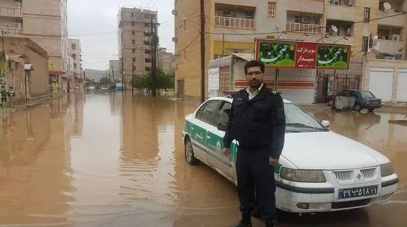 اقدام زیبای پلیس اهوازی، فضای مجازی را ترکاند+ تصاویر