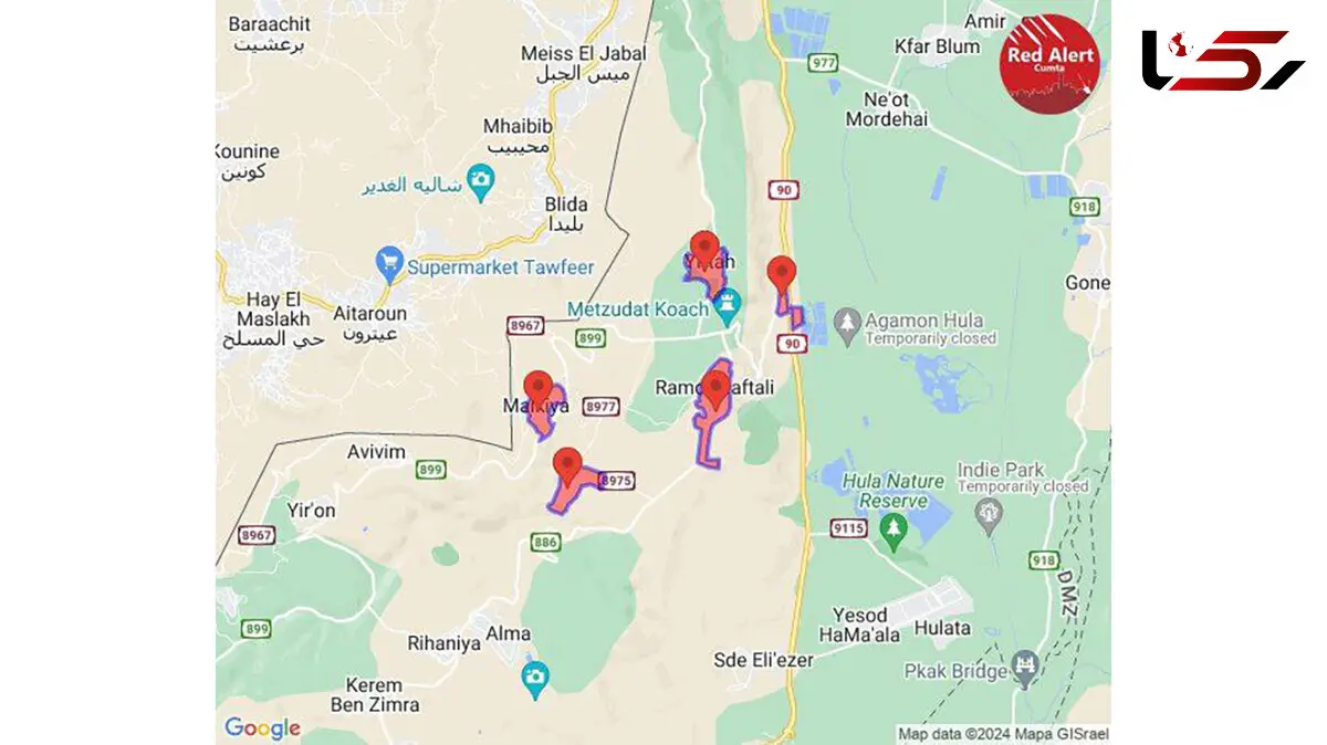 به صدا درآمدن آژیر خطر در شمال فلسطین اشغالی