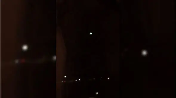 پرواز یوفو در آسمان بریتانیا +عکس