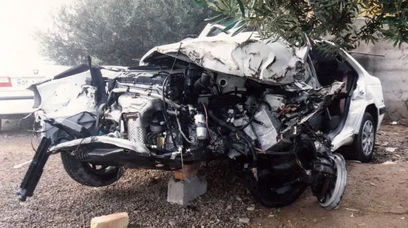 تصادف مرگبار در " امام زاده هاشم - رستم آباد " 
