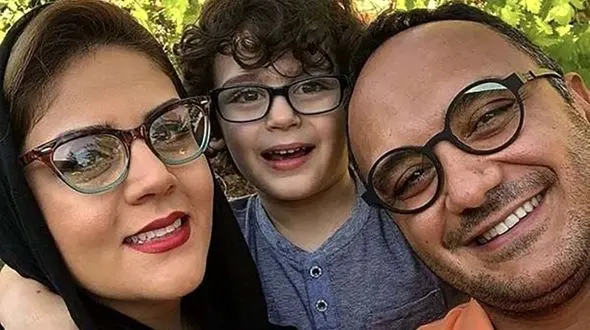 خانواده عینکی مجری ممنوع التصویر در صدا و سیما + عکس