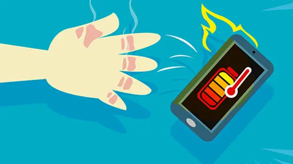 چرا گوشی داغ می شود؟