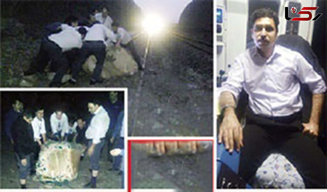 نجات ۵۰۰ مسافر قطار بندر عباس به تهران با تیزهوشی لکوموتیوران+عکس