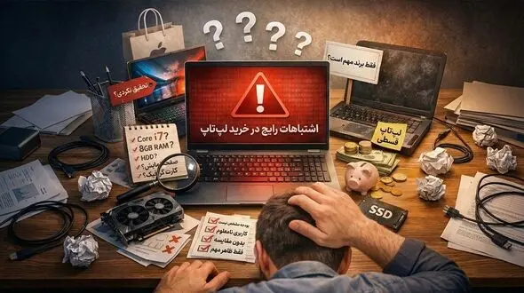 این اشتباهات رایج را در خرید لپ تاپ را تکرار نکنید!