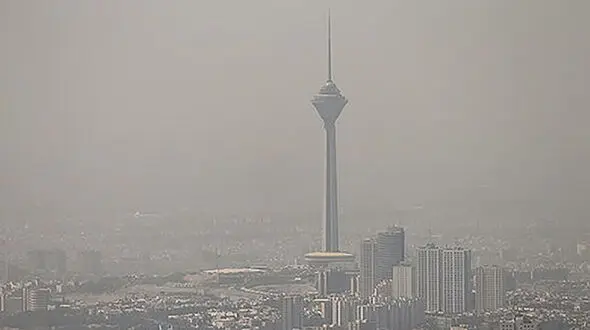هوای تهران در مرز آلودگی