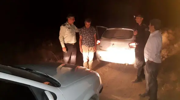 نور امید در دل شب / نجات مرد گمشده توسط پلیس