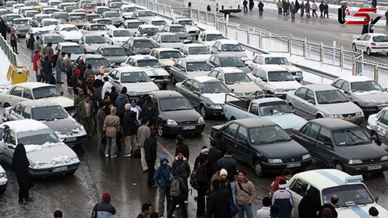 افزایش ترافیک صبح بارانی پایتخت / وضعیت خیابان ها چطور است؟