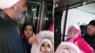 دیدار مردمی نماینده مشهد در مجلس با مردم گرفتار در برف / در قطار مشهد - تهران اتفاق افتاد+ فیلم