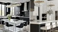کابینت سفید مشکی 2026؛ از طراحی لوکس کلاسیک تا استایل خاص مدرن