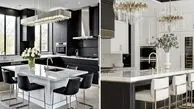 کابینت سفید مشکی 2026؛ از طراحی لوکس کلاسیک تا استایل خاص مدرن