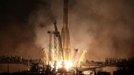 سقوط فضاپیمای روس + فیلم
