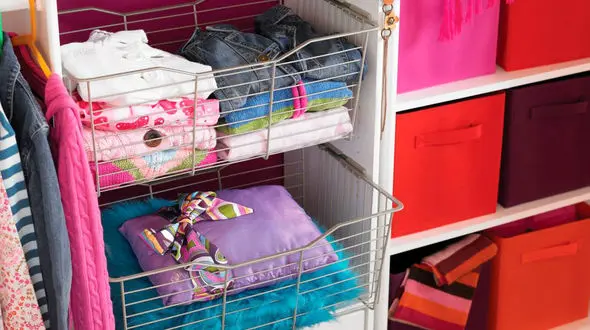 5 گام برای داشتن یک کمد همیشه مرتب