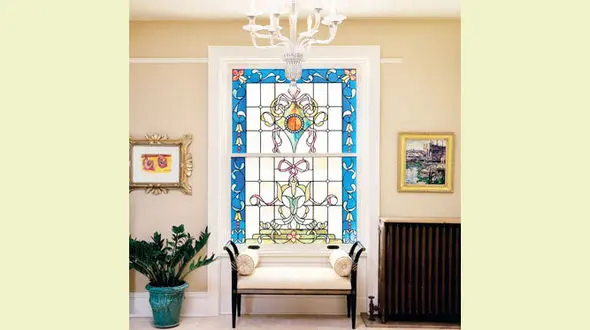 دکوراسیون تابستانی با شیشه های رنگی +عکس 