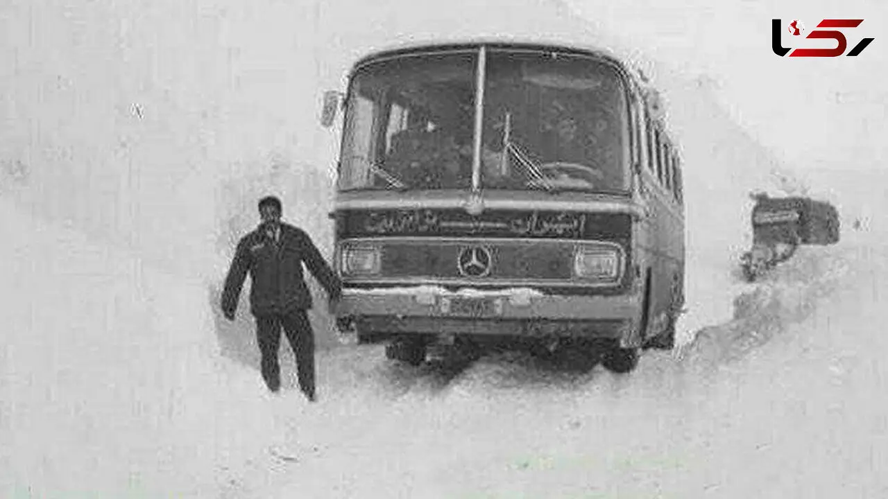 بارش دومتری برف در گردنه حیران +عکس
