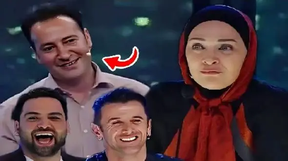 فیلم سکانس خندان آقاهه تو برنامه به رویا نونهالی یچی میگه یخ میزنه/ حیایی و علیخانی منفجر شدن از خنده!