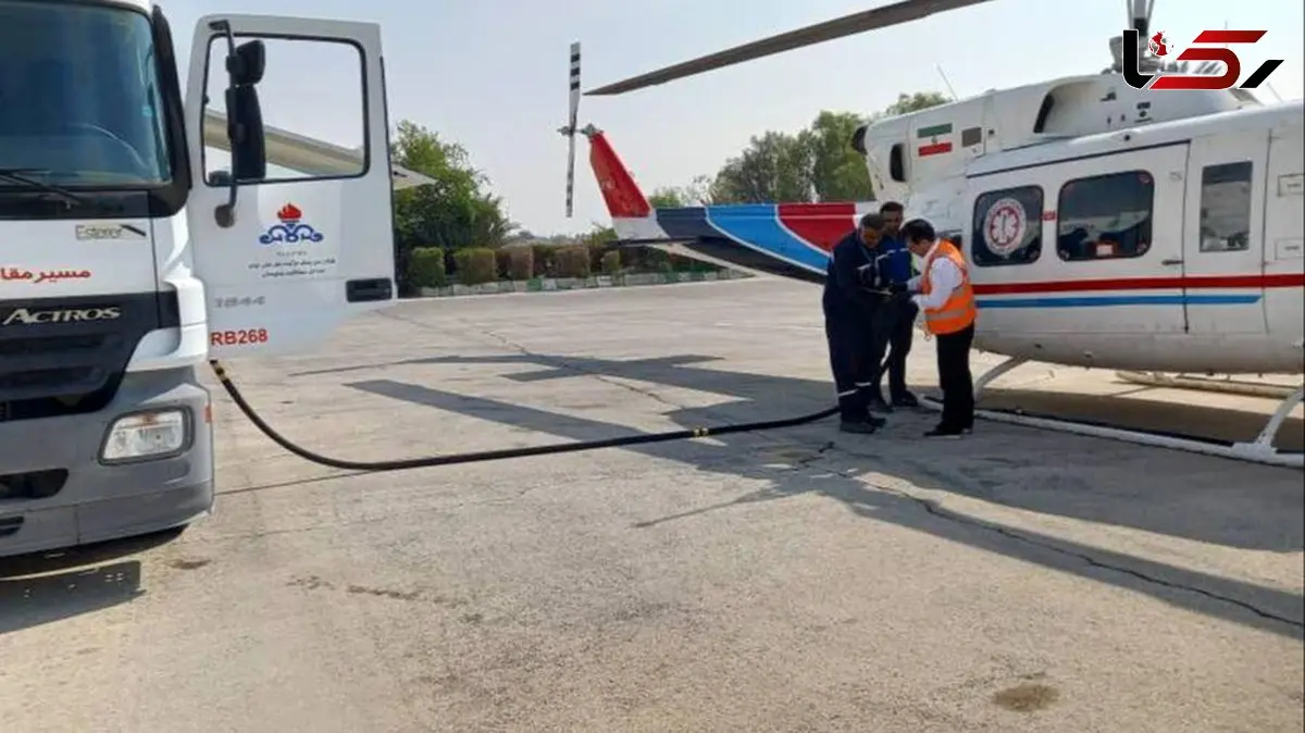 عملیات موفق اورژانس هوایی لامرد برای نجات جان بیمار