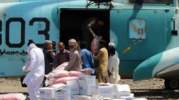 توزیع ۳۵ هزار بسته معیشتی در مناطق سیل زده استان سیستان و بلوچستان توسط ستاد اجرایی فرمان امام