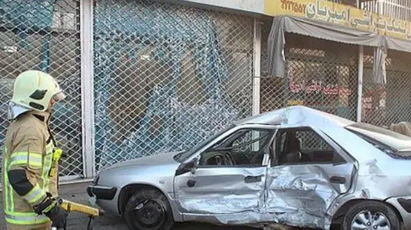 زنده زنده سوختن 5 نفر در زانتیا / در شیراز رخ داد
